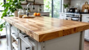 Il recycle une vieille table en plan de travail design et solide : la méthode rapide qui séduit les bricoleurs malins