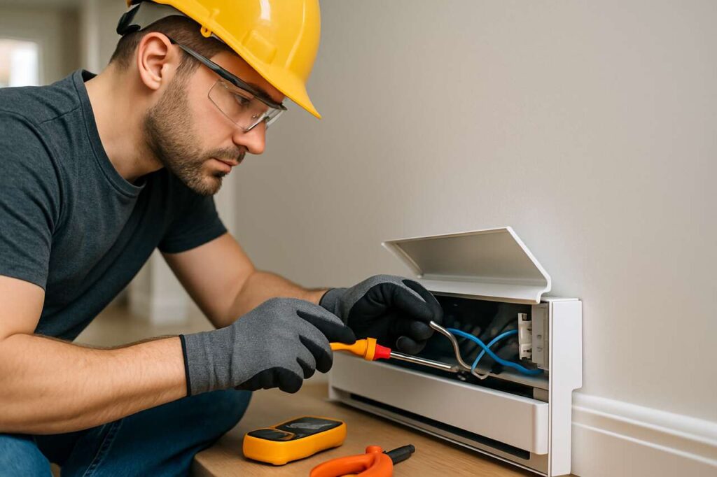 Fini le stress : la méthode pas à pas des bricoleurs pour remplacer une plinthe électrique sans danger (même si vous débutez)