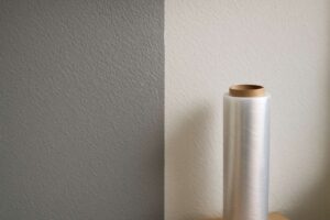 Ce film plastique de cuisine révolutionne la peinture : des bords nets sans bavures sur murs texturés