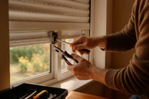 Fini les rideaux roulants bloqués : leur redonner vie sans tout démonter, c’est possible avec ce geste de bricoleur